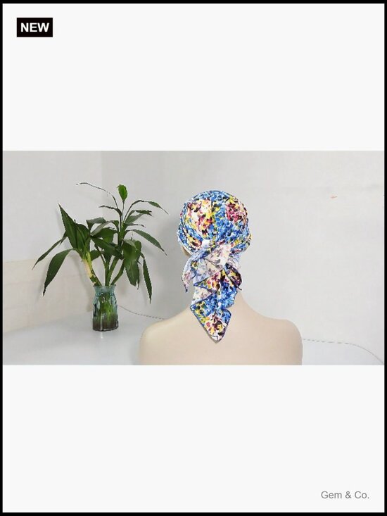 Summer Chemo Headwear Brim Visor Hat Beanie Hat main image 5